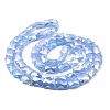 AB Color Plate Glass Beads Strands EGLA-P051-06A-C03-3