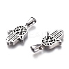 Tarnish Resistant 304 Stainless Steel Pendants STAS-Z006-03P-2
