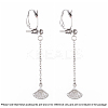 Tarnish Resistant 304 Stainless Steel Clip-on Earring Converters Findings X-STAS-O110-20P-6
