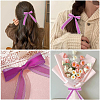 1Roll Solid Color Organza Ribbons ORIB-CY0001-03A-4
