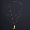 201 Stainless Steel Pendants Necklaces NJEW-S105-JN703-45-2-2