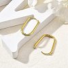 Ion Plating(IP) 304 Stainless Steel Hoop Earrings for Women EJEW-U035-12G-02-3