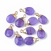 Natural White Jade Pendants G-S359-017H-1