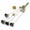 Iron Witch Bells Pendant Decor HJEW-JM02182-3