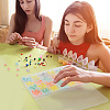 234Pcs Transparent Acrylic Beads TACR-PH0001-68-6