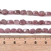 Natural Lepidolite/Purple Mica Stone Beads Strands G-H343-A01-01-5
