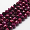 Natural Tiger Eye Bead Strands G-G735-23-12mm-04-1