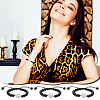 DIY Synthetic Black Stone & Glass Bracelets Making Kits BJEW-UN00024-5