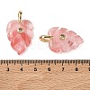 Cherry Quartz Glass Pendants GG-CBA105B-01H-G-3