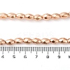 Electroplated Strong Magnetic Synthetic Hematite Beads Strands G-P518-03C-4