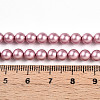 Baking Paint Pearlized Glass Pearl Bead Strands HY-N002-5mm-C01-5