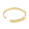 304 Stainless Steel X Hinged Bangles for Women BJEW-C071-12G-4