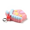 Christmas Opaque Resin Pendants LS-RESI-G043-B01-4
