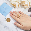 1Pc Adjustable 925 Sterling Silver Engagement Adjustable Ring Findings FIND-DC0006-63G-3