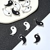 12Pcs 2 Colors Alloy Enamel Split Links Connectors ENAM-FS0001-84-8