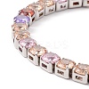 Classic Cubic Zirconia Tennis Bracelet BJEW-G639-01E-P-2