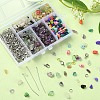 DIY Gemstone Keychain Making Kit DIY-YW0007-33-5