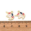 Alloy Enamel Charms FIND-H051-11G-3