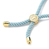 Cotton Cord Bracelet Making KK-F758-03T-G-3