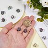 10Pcs Stainless Steel Spiral Pad Cuff Earrings EJEW-HS0001-03RC-3