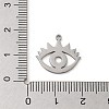 Non-Tarnish 304 Stainless Steel Pendants STAS-R226-01P-3
