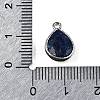 Natural Dyed Lapis Lazuli Faceted Pendants G-U019-05P-07-3