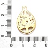 304 Stainless Steel Pendants STAS-M116-31G-4