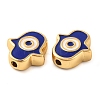 Rack Plating Brass Beads KK-H486-03G-02-2