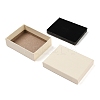 Cardboard Paper Jewelry Storage Boxes with Sponge CON-P023-01D-02-2
