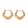 304 Stainless Steel Hoop Earrings EJEW-K278-20A-G-1