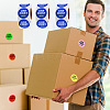 500Pcs Paper Adhesive Label Stickers STIC-WH20010-25E-6