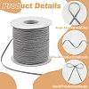 100 Yards Single Face Velvet Ribbon DIY-WH0656-16B-4