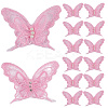 30Pcs Polyester Butterfly Lace Appliques DIY-CY0001-65A-1