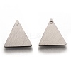 Tarnish Resistant 304 Stainless Steel Pendants STAS-O133-04B-P-1