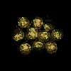 Glow in the Dark Luminous Glass Globe Pendants GLAA-WH0030-18D-1