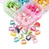 200Pcs 10 Colors Handmade Polymer Clay Beads CLAY-YW0001-67-2
