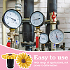 12Pcs 3 Styles Resin Flower Shell & Aluminium Alloy Tire Valve Stem Caps HJEW-NB00307-4