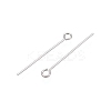 Anti-Tarnish 925 Sterling Silver Eye Pins STER-N016-0.4x20mm-01P-2