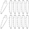 30Pcs Iron Brooch Findings  FIND-SC0020-46P-1