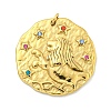Real 18K Gold Plated PVD Vacuum Plating 304 Stainless Steel Pendants STAS-L278-003G-05-1