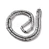 Non-magnetic Synthetic Hematite Beads Strands X-G-K011-4x1mm-02-3