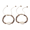 Shell and Coconut Bead Bracelets for Women BJEW-JB11515-2