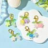 Acrylic & Glass Pendants Decorations HJEW-JM04063-1