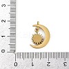 304 Stainless Steel Rhinestone Pendants LS-STAS-L296-11G-3