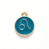 Alloy Enamel Pendants LS-X-ENAM-S124-01B-05G-2