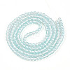 Baking Paint Transparent Glass Beads X1-DGLA-N011-4mm-05-2