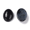 Oval Natural Dyed & Heated Black Agate Cabochons X-G-K020-18x13mm-01-4