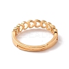 Brass Heart Wrap Adjustable Ring for Valentine's Day RJEW-P034-05G-3