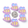 Transparent Acrylic Beads X-MACR-S374-06B-03-3
