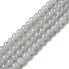 Imitation Jade Glass Beads Strands DGLA-S076-6mm-30-1